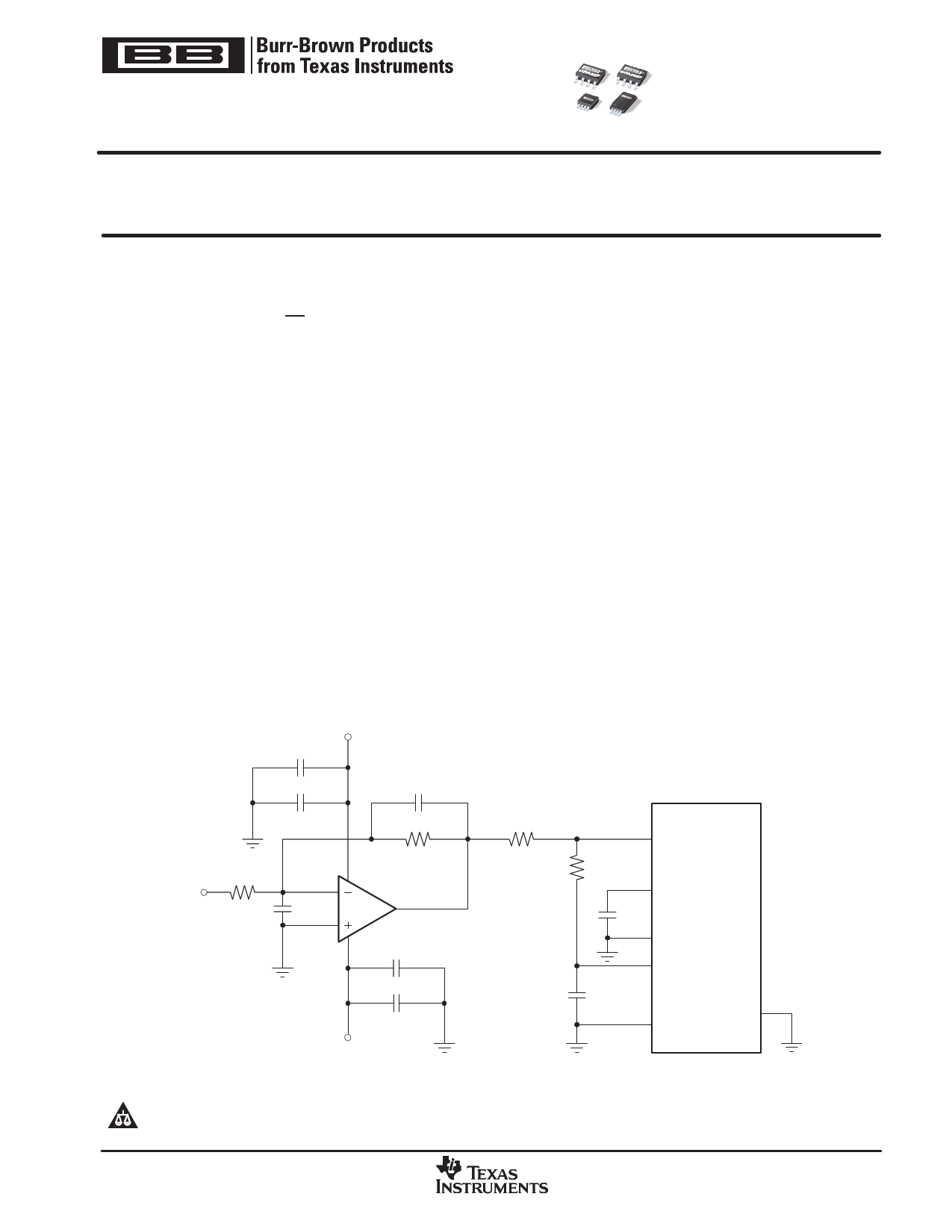 OPA827 datasheet, circuit